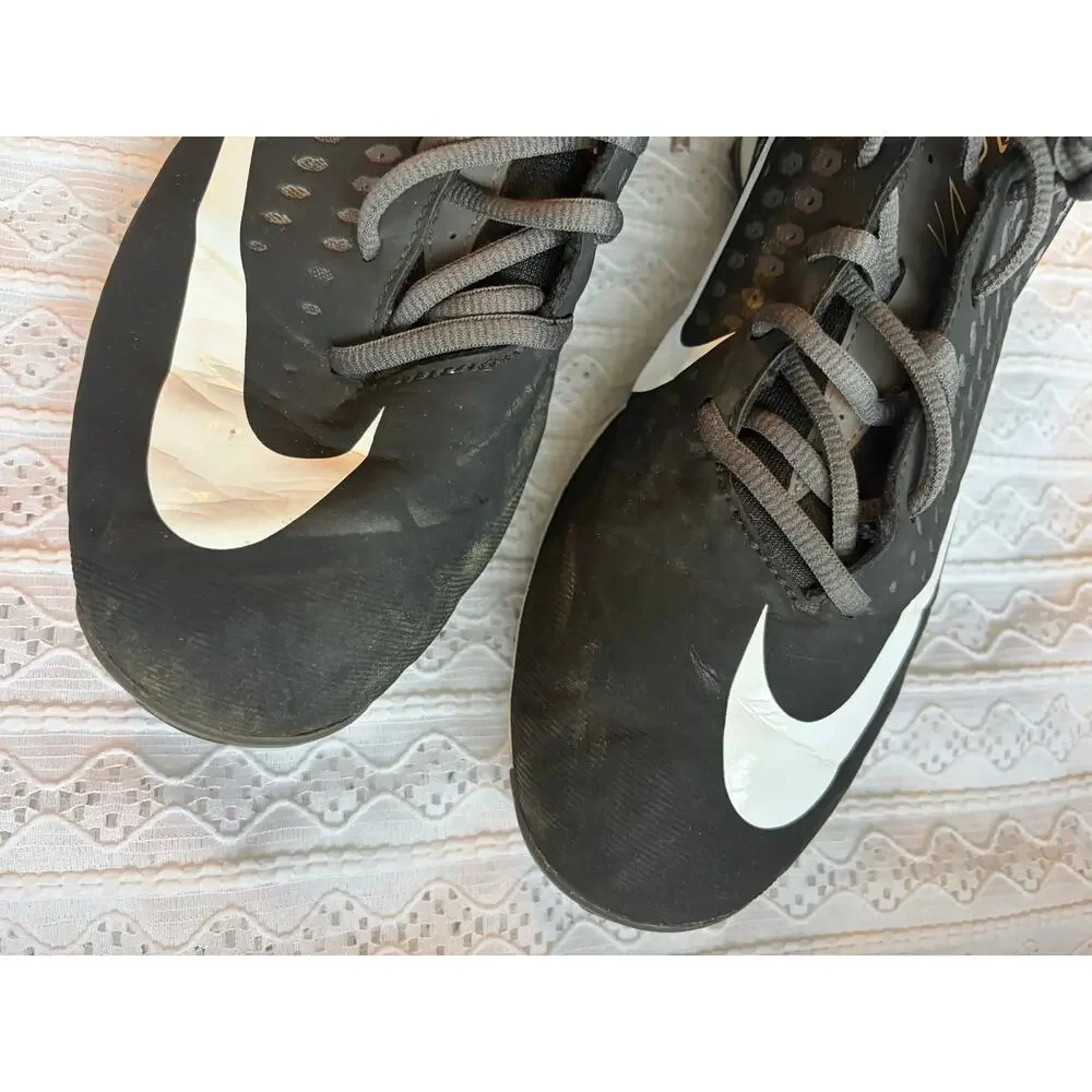 Nike Vapor Baseball Cleats Black White Men's US 11 Wide AV0711-010